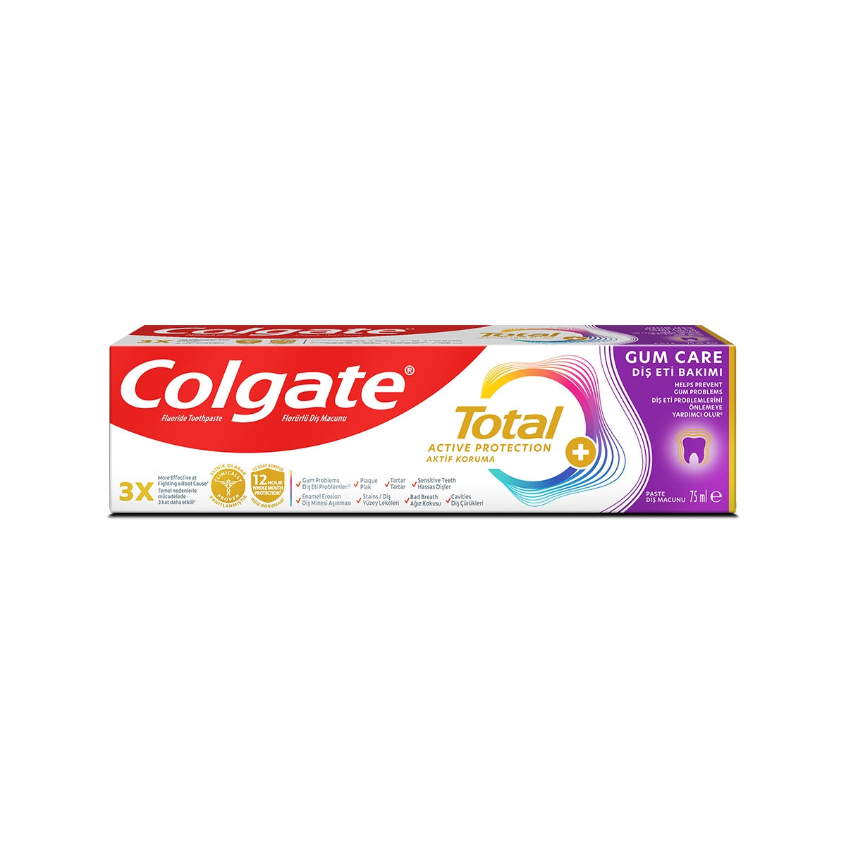 COLGATE Total Koruma Diş Eti Sağlığı Diş Macunu 75 ml