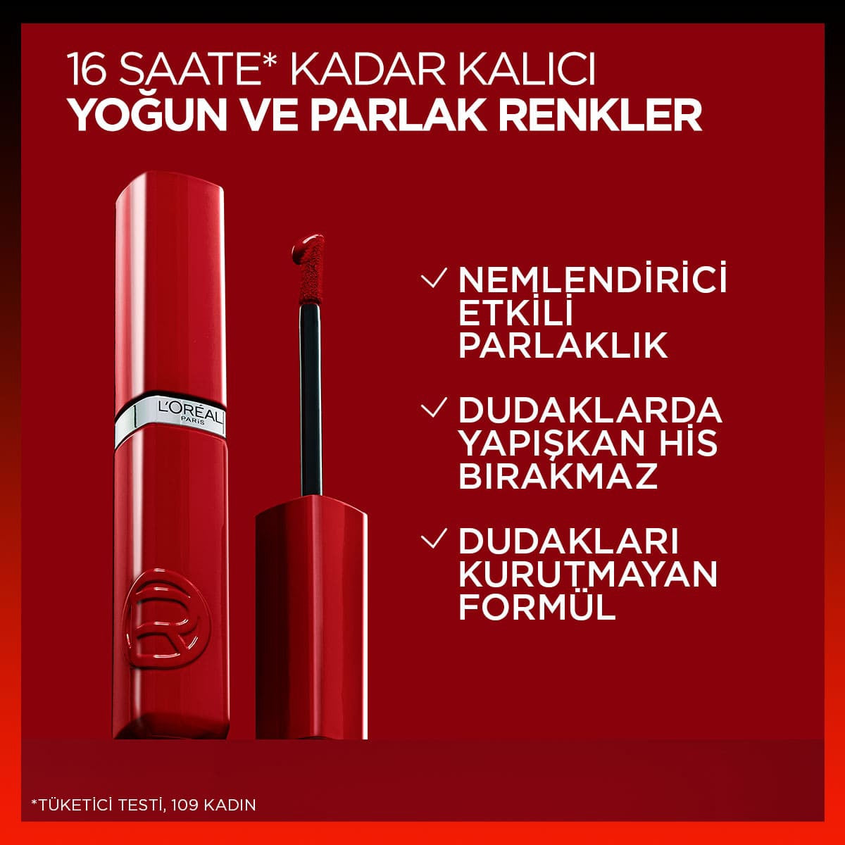 LOREAL PARI LAQUE RESI 520 BERRY BORDEAU
