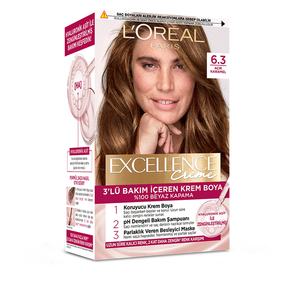 EXCELLENCE CREME BOYA AÇIK KARAMEL 6-30