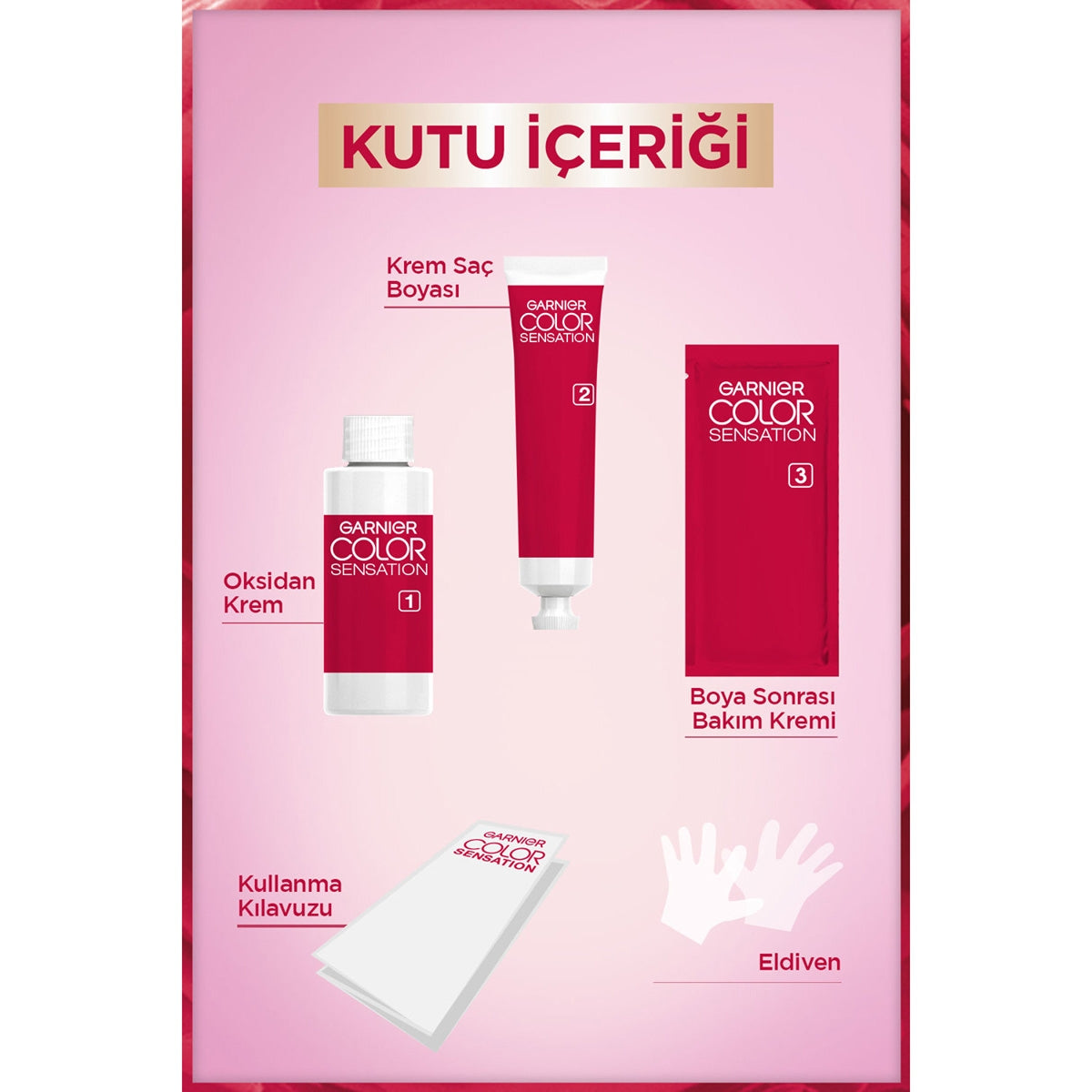 Garnier Color Sensation Saç Boyası Altın Kumral 7.3