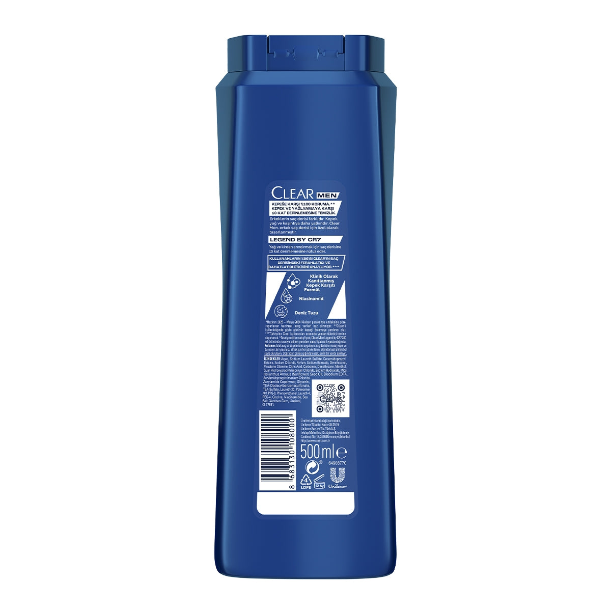 Clear Men Şampuan Ronaldo 500 ML