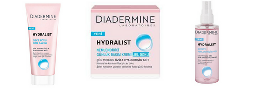 Diadermine Hydralist Serisini İnceliyoruz