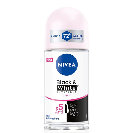 Black&White Clear Bayan Roll-On 50 ml