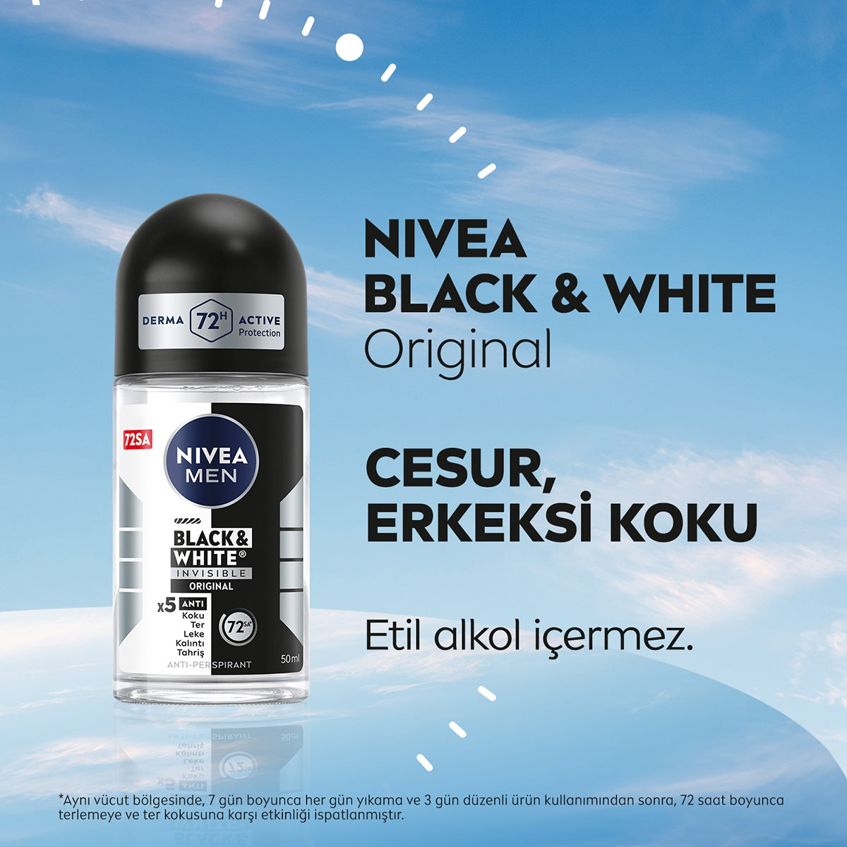 Black&White Power Erkek Roll-On 50 ml