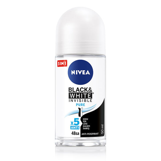 Black&White Pure Bayan Roll-On 50 ml