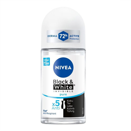 Black and White Pure Kadın Roll-On 50 ml