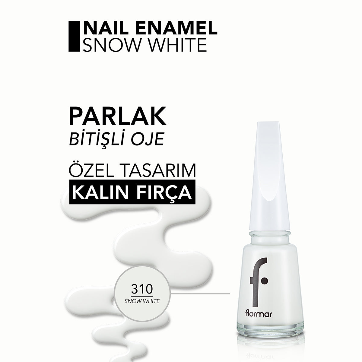 Nail Enamel Snow White 310