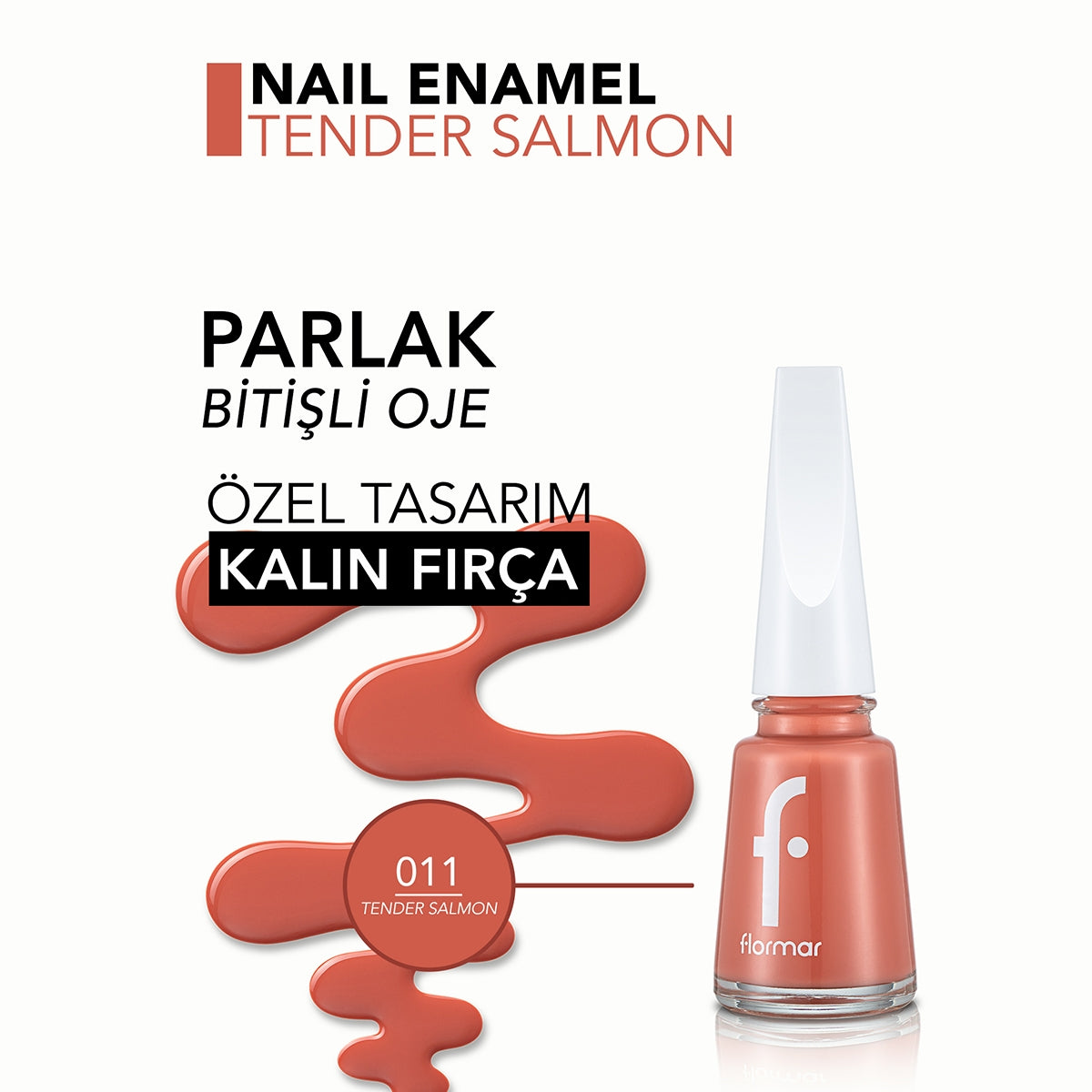 Nail Enamel Tender Salmon 011