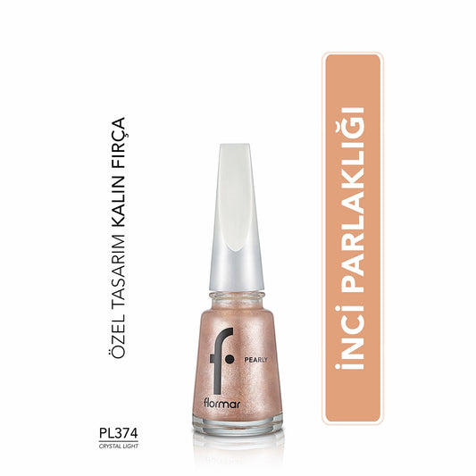 Nail Enamel Pearly Crystal Pl374