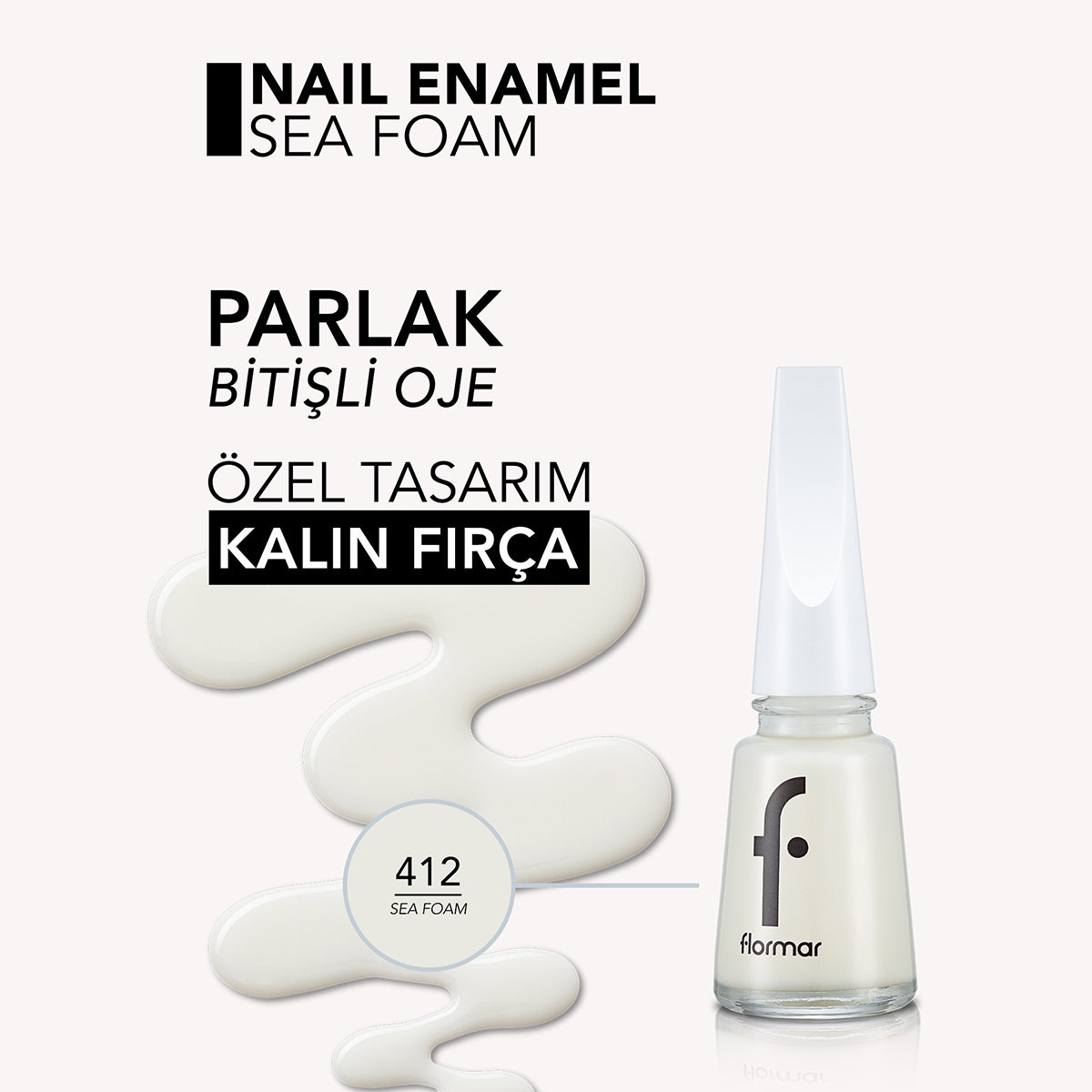 Nail Enamel Sea Foam 412