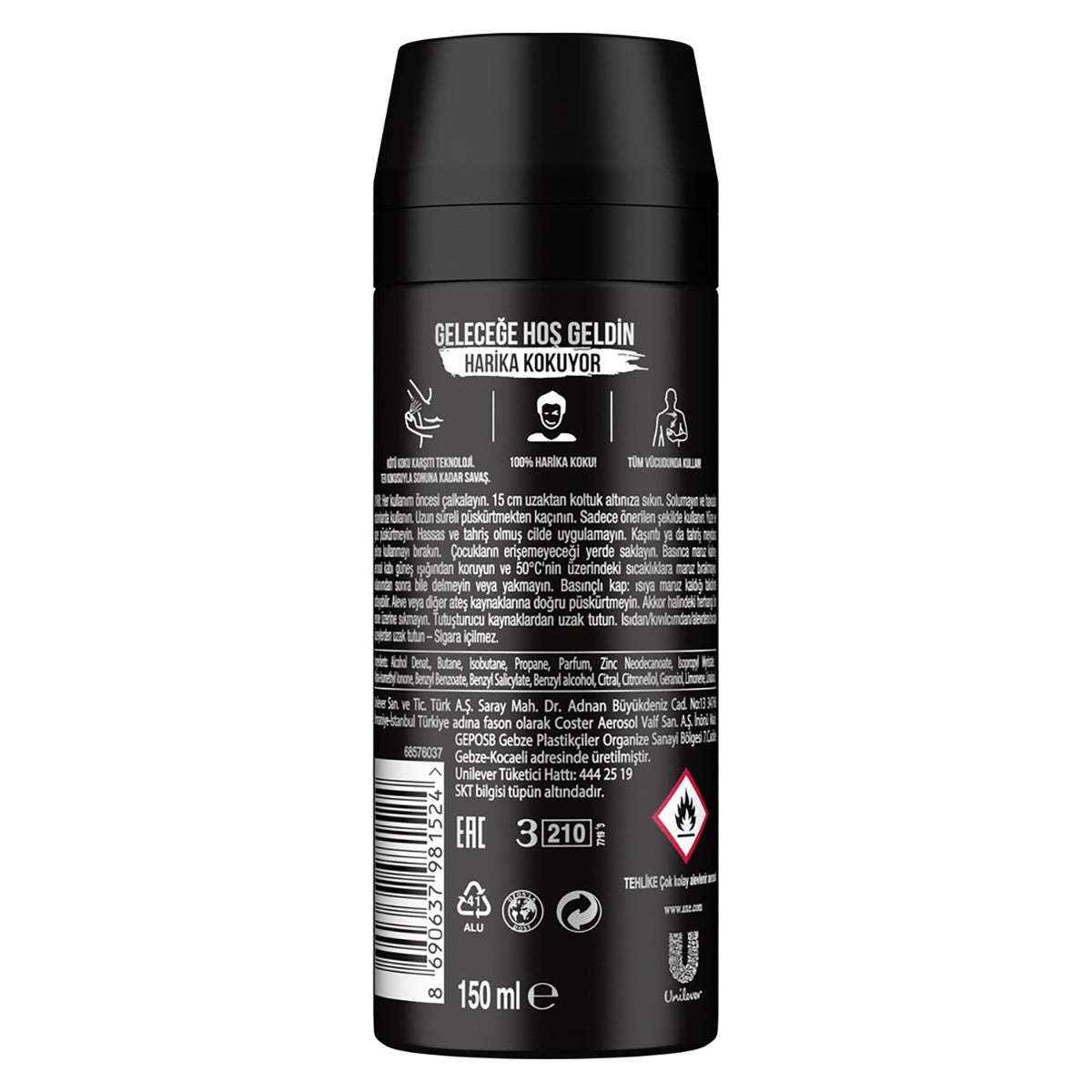 Black Erkek Deo Sprey 150 ML