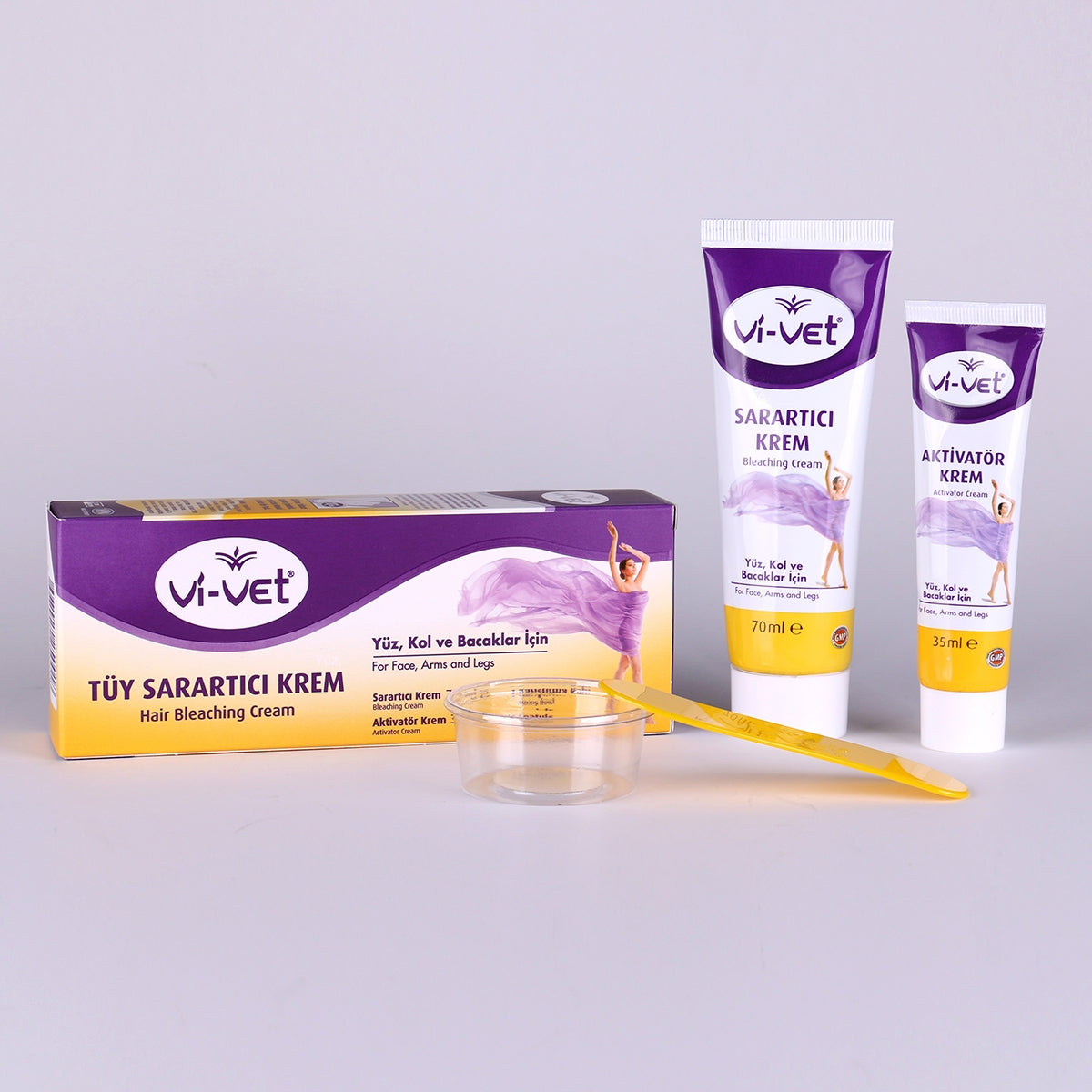 Tüy Sarartıcı Krem  Set 70ml+ 35ml