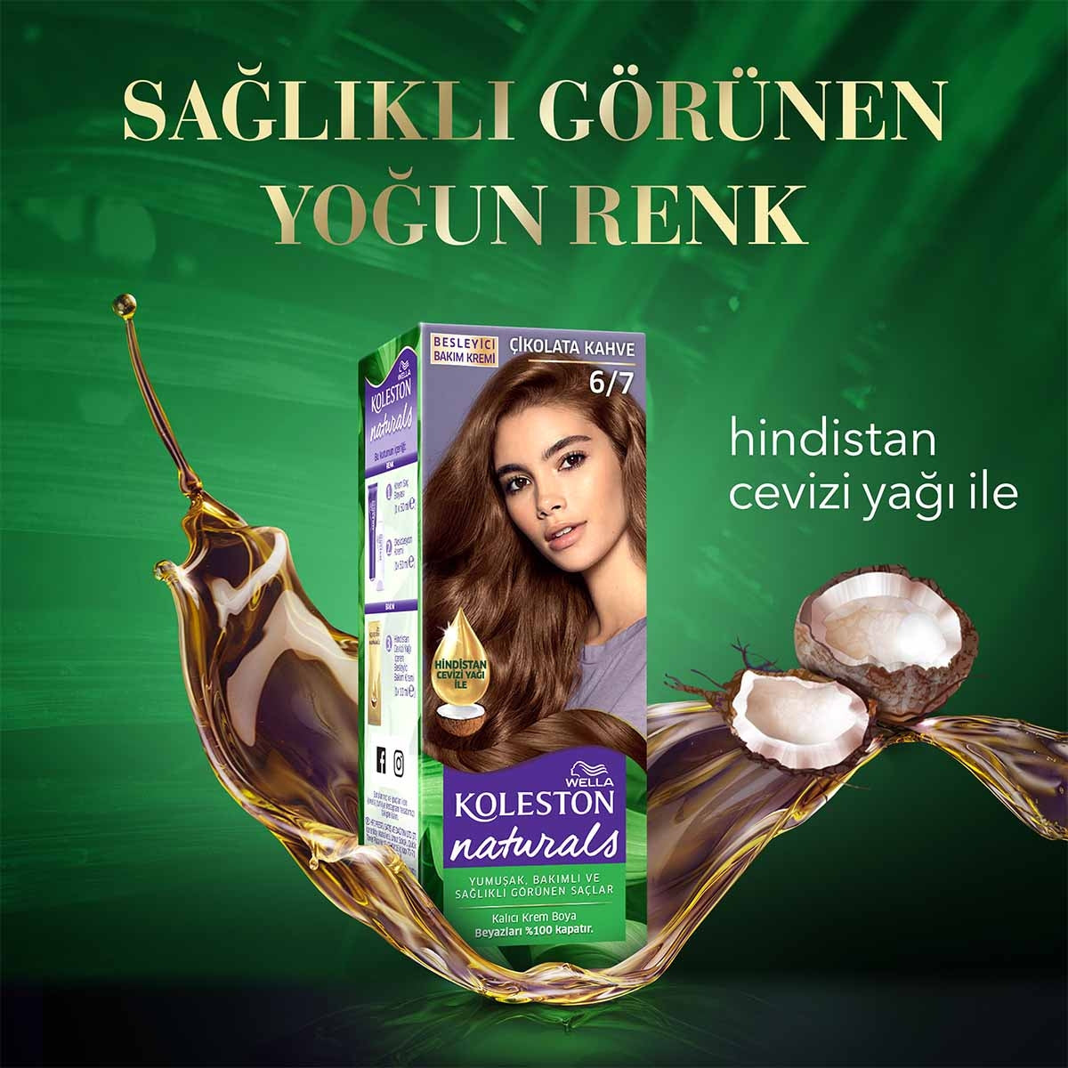 Naturals Saç Boyası Çikolata Kahve 6-7