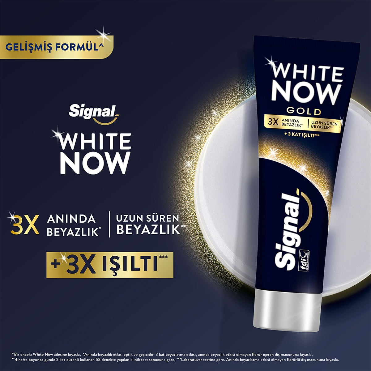 White Now Gold Diş Macunu 75 ml