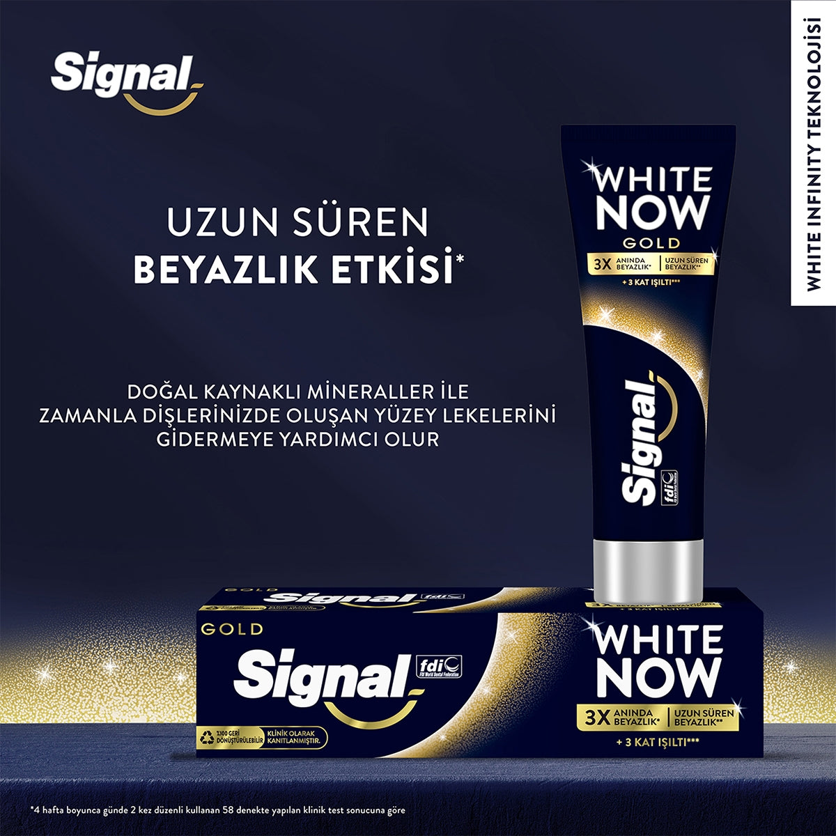 White Now Gold Diş Macunu 75 ml