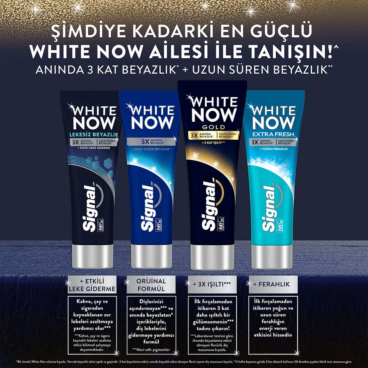 White Now Gold Diş Macunu 75 ml