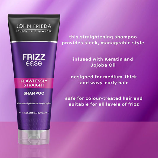 Frizz Ease Düz Saçlar İçin Şampuan 250 Ml