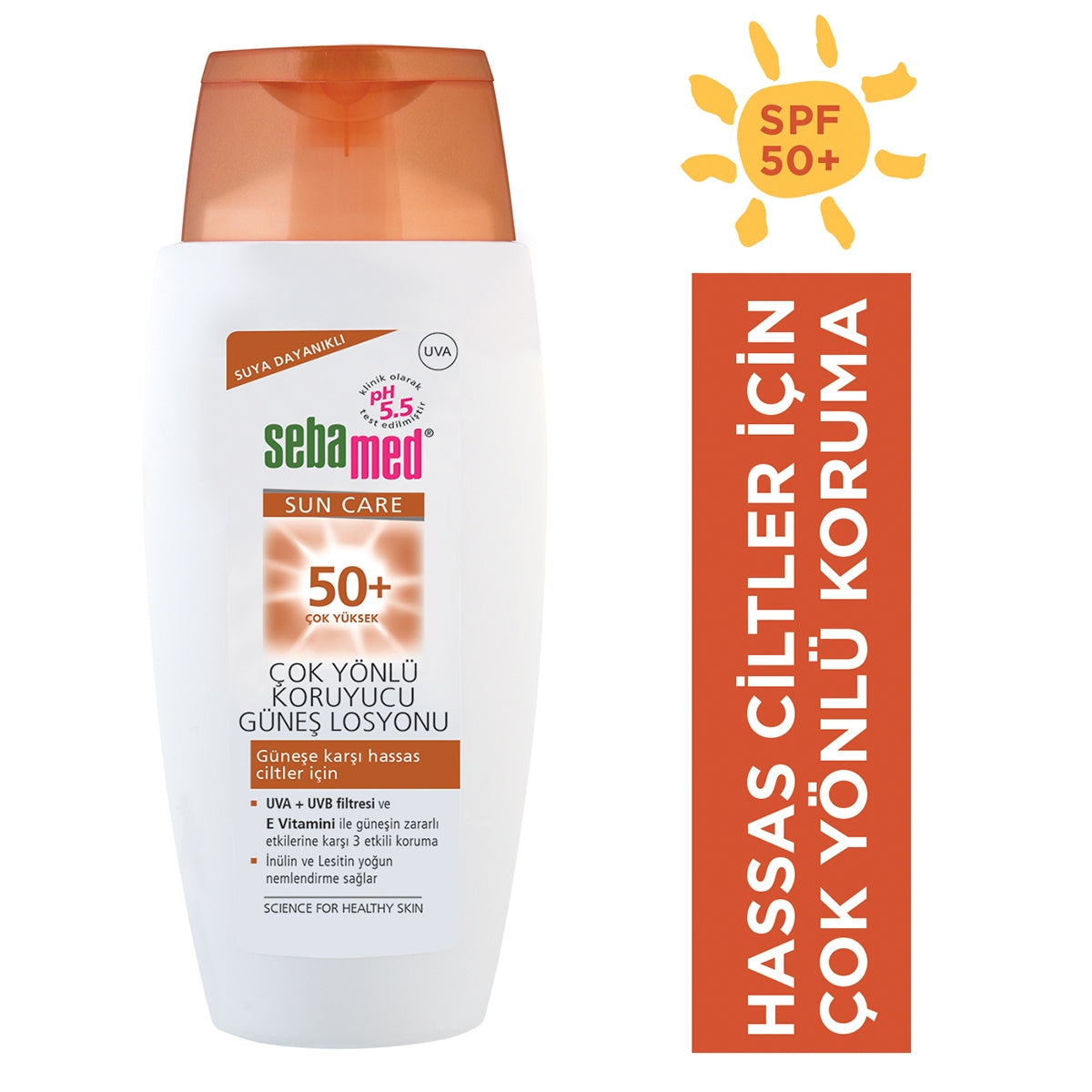 Güneş Losyonu Spf50 150  ml