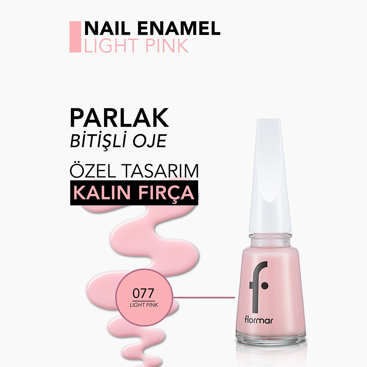 Nail Enamel Pink 077