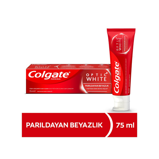 Optik Beyaz Parıldayan Beyazlık Diş Macunu 75 ml