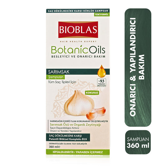 Organic Oils Sarımsak Şampuan 360 ml