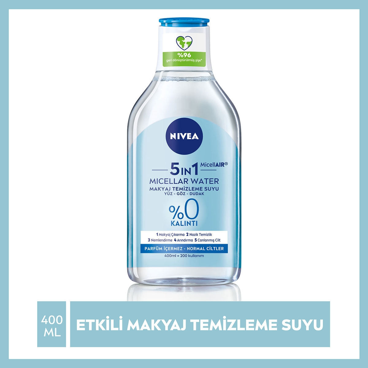 BB Clean Makyaj Temizleme Suyu Normal Ciltler 400 ml