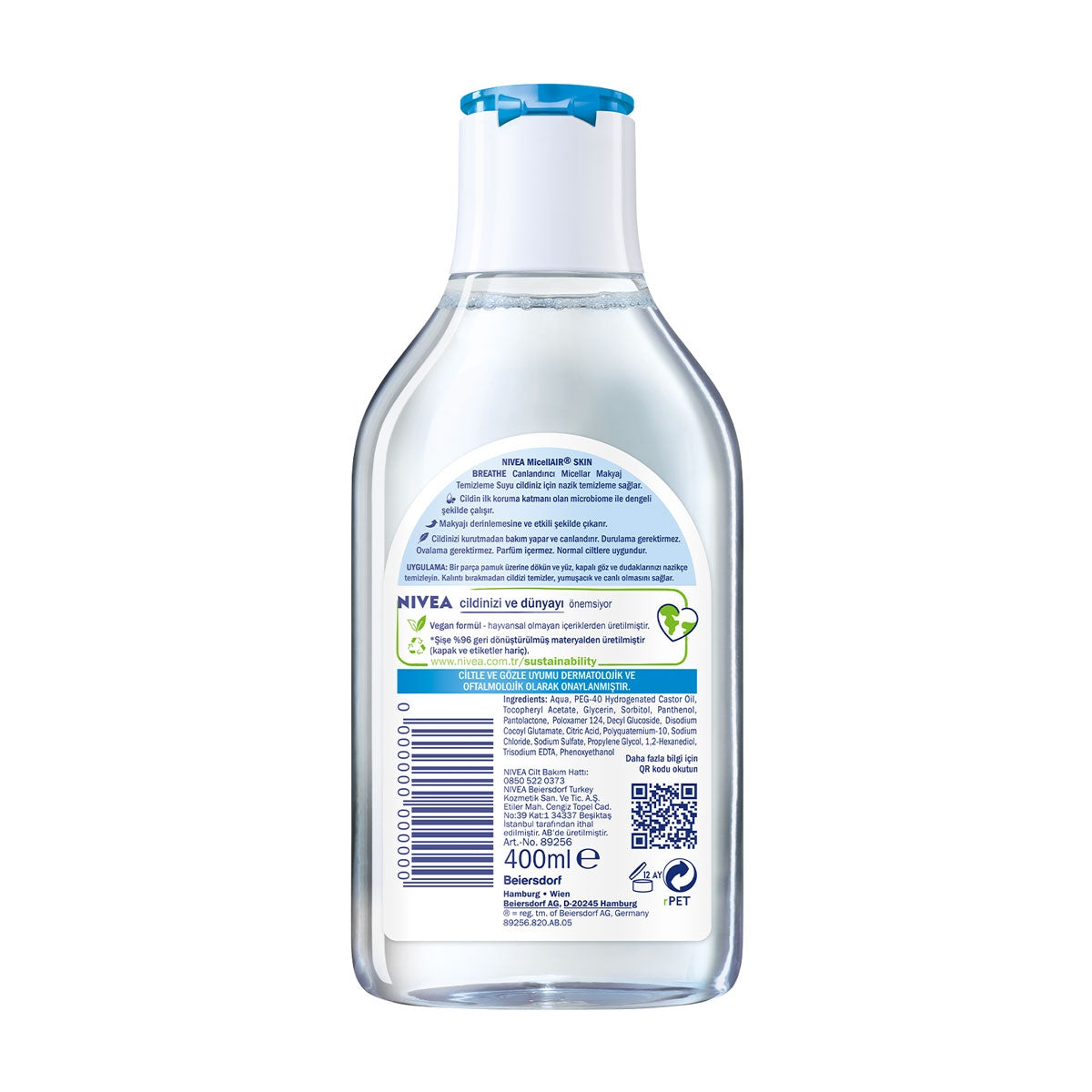 BB Clean Makyaj Temizleme Suyu Normal Ciltler 400 ml