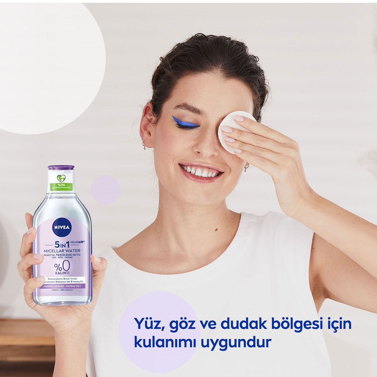 Micellair Makyaj Temizleme Suyu Hassas Ciltler 400 ml