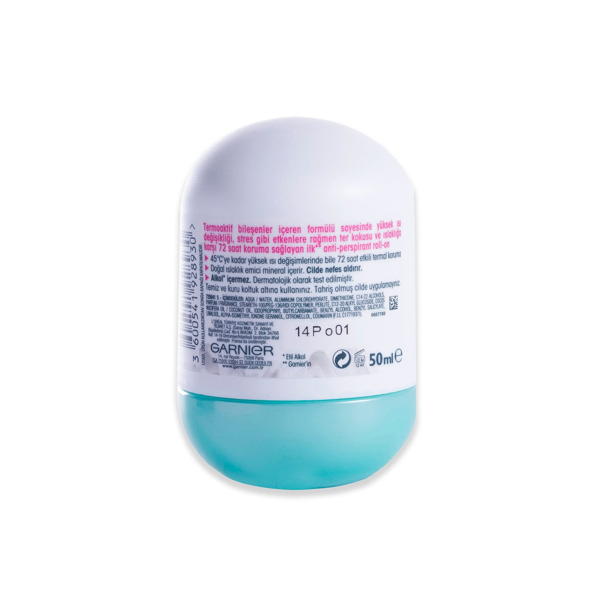 Bayan Roll-On Termal Koruma 50 ml