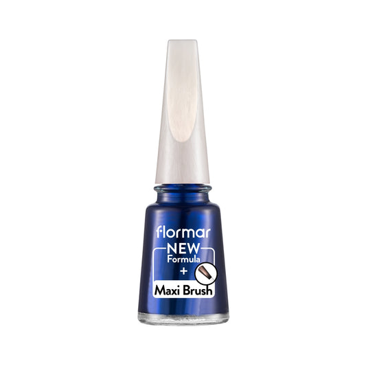 Nail Enamel Pearly Deep Blue 433