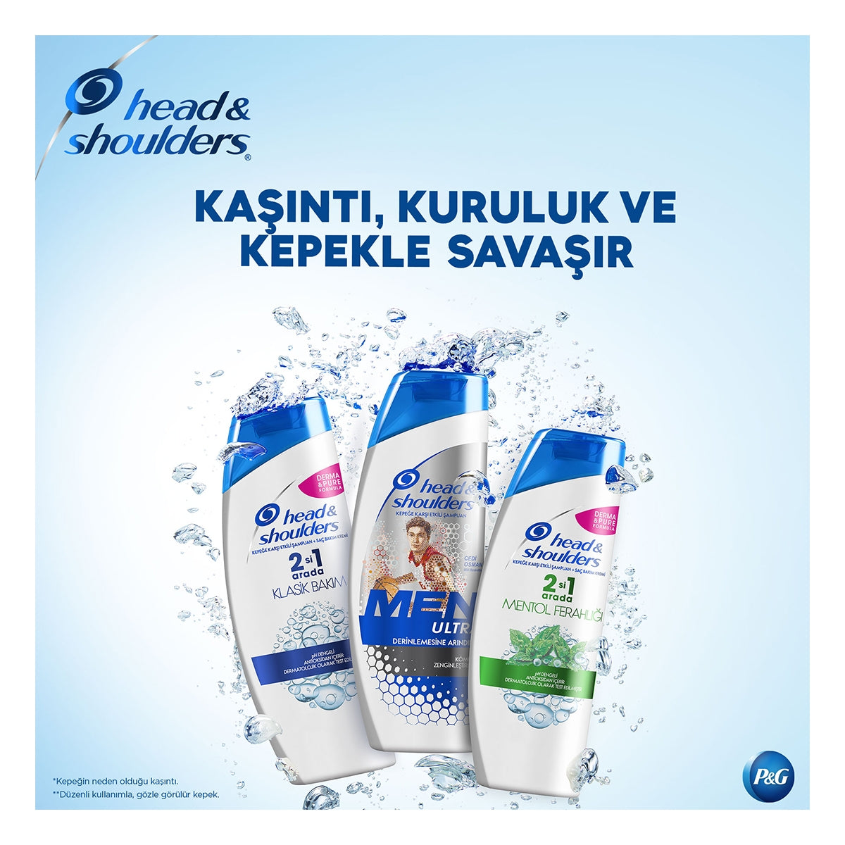 Şampuan Mentol Ferahlığı 2'si 1 arada 250 ml