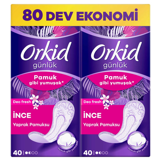 Orkid Yaprak Pamuksu Deo Fresh - 80'li