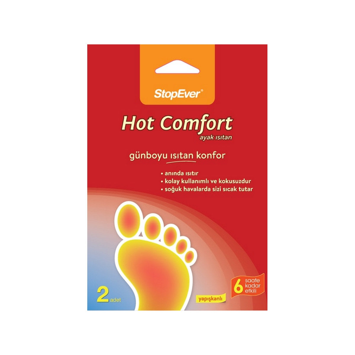 Hot Comfort ayak Isıtan 2 li Paket