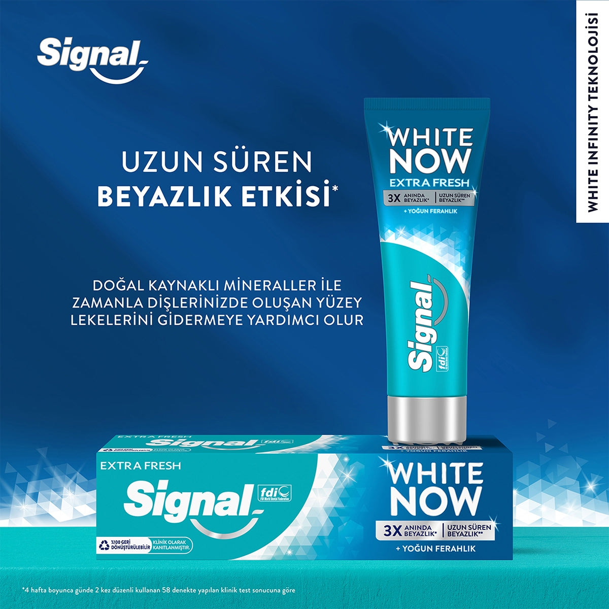 White Now Extra Fresh Diş Macunu 75 ml