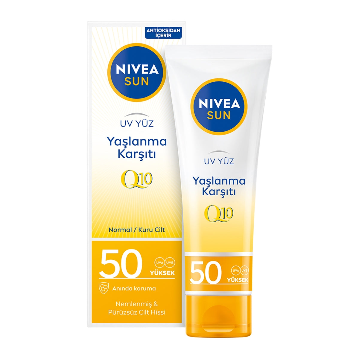 Yüz Koruyucu Yaşlanma & Leke Karşıtı Krem Spf50+50ml