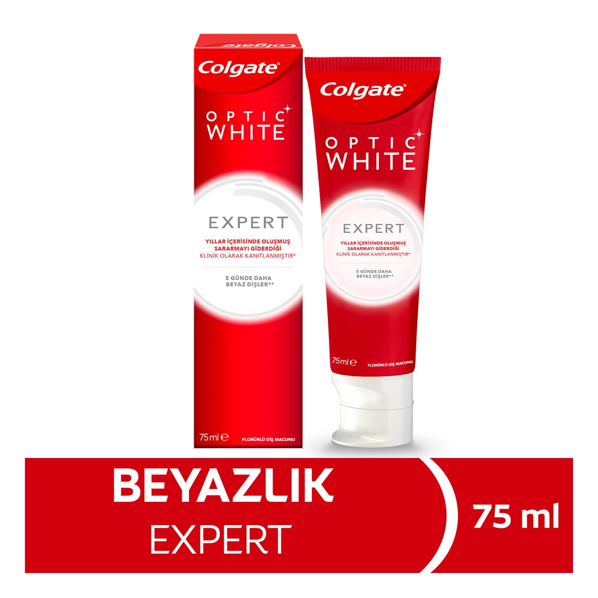 Optik Beyaz Expert Diş Macunu 75 ml