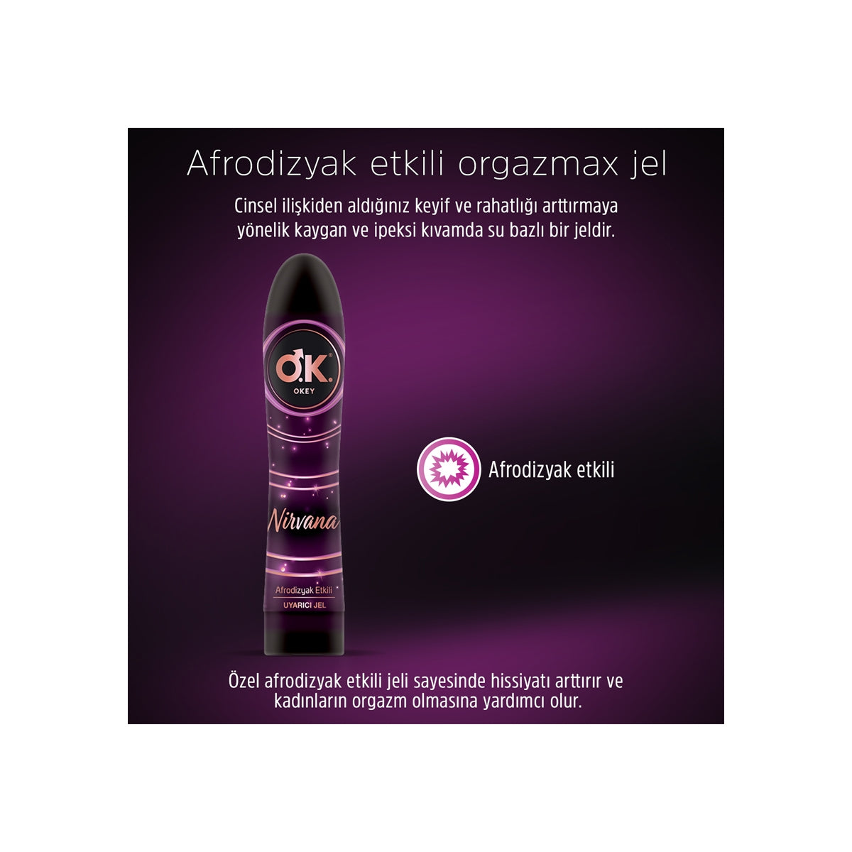 Uyarıcı Jel Nirvana 100 ml