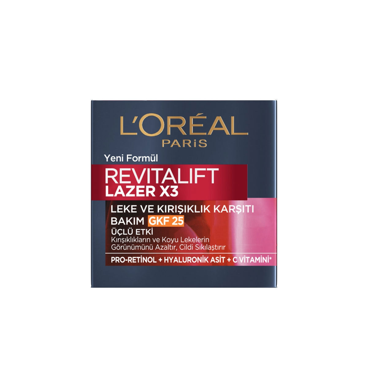 Revitalift Lazer X3 Leke Ve Kırışıklık Karşıtı Bakım Gkf20 50ml Revitalift Lazer X3 Leke Ve Kırışıklık Karşıtı Bakım Gkf20 50ml