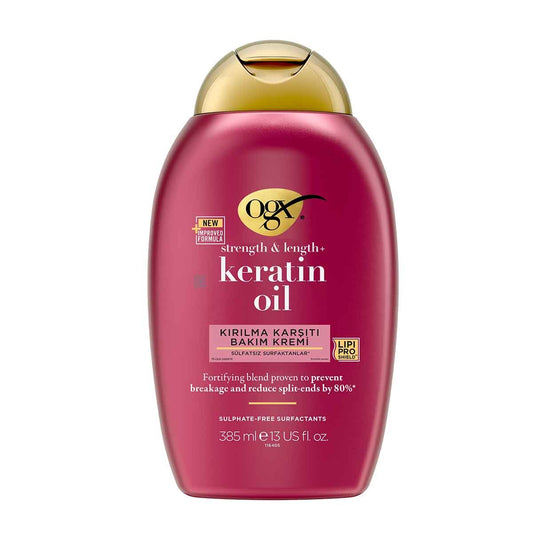 Keratin Oil Kırılma Karşıtı Saç Kremi 385 Ml