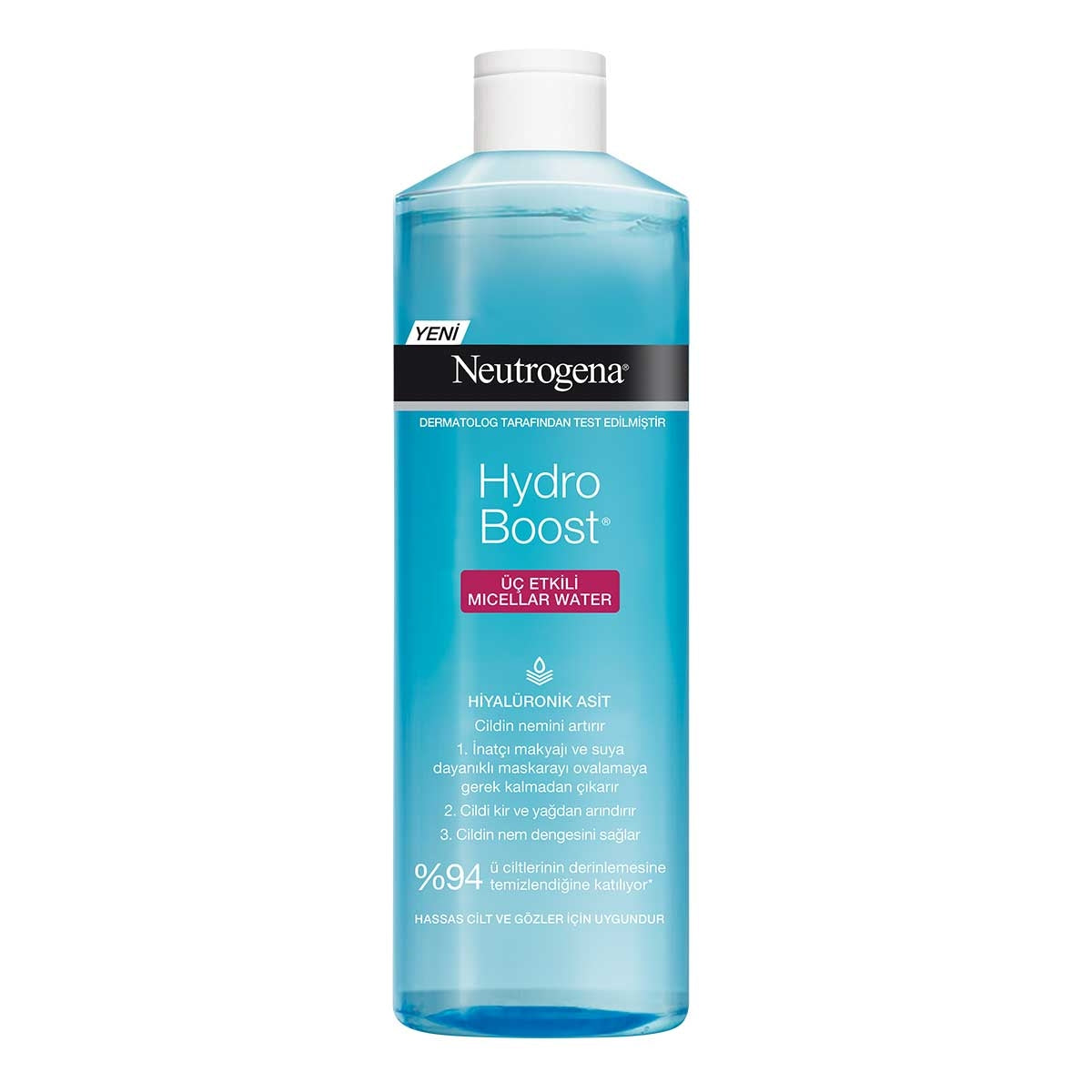 Hydroboost 3 Etkili Micellar Makyaj Temizleme Suyu 400ml