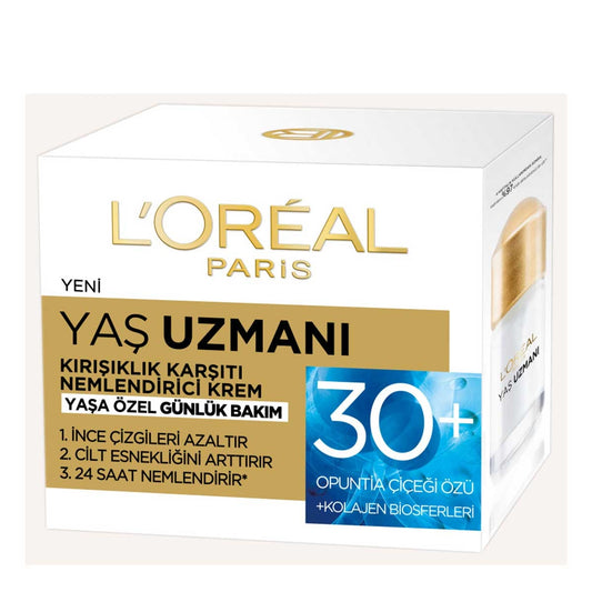 Yaş Uzmanı 30+ Nemlendirici Krem 50 ml