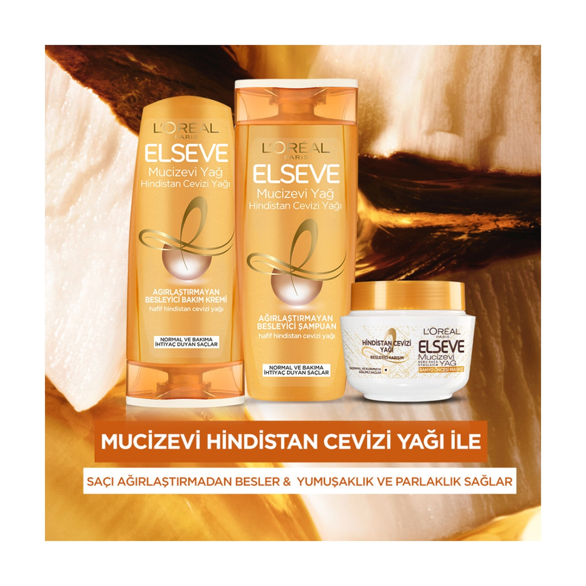 Mucizevi Yağ Hindistan Cevizi Saç Kremi 360 ml