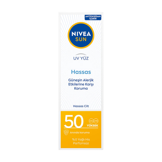 Yüz Koruma Ultra Hassas Spf 50 +50 ml