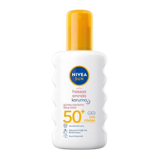 Sprey Hassas Güneş Alerji Koruma Spf 50+ 200 ml