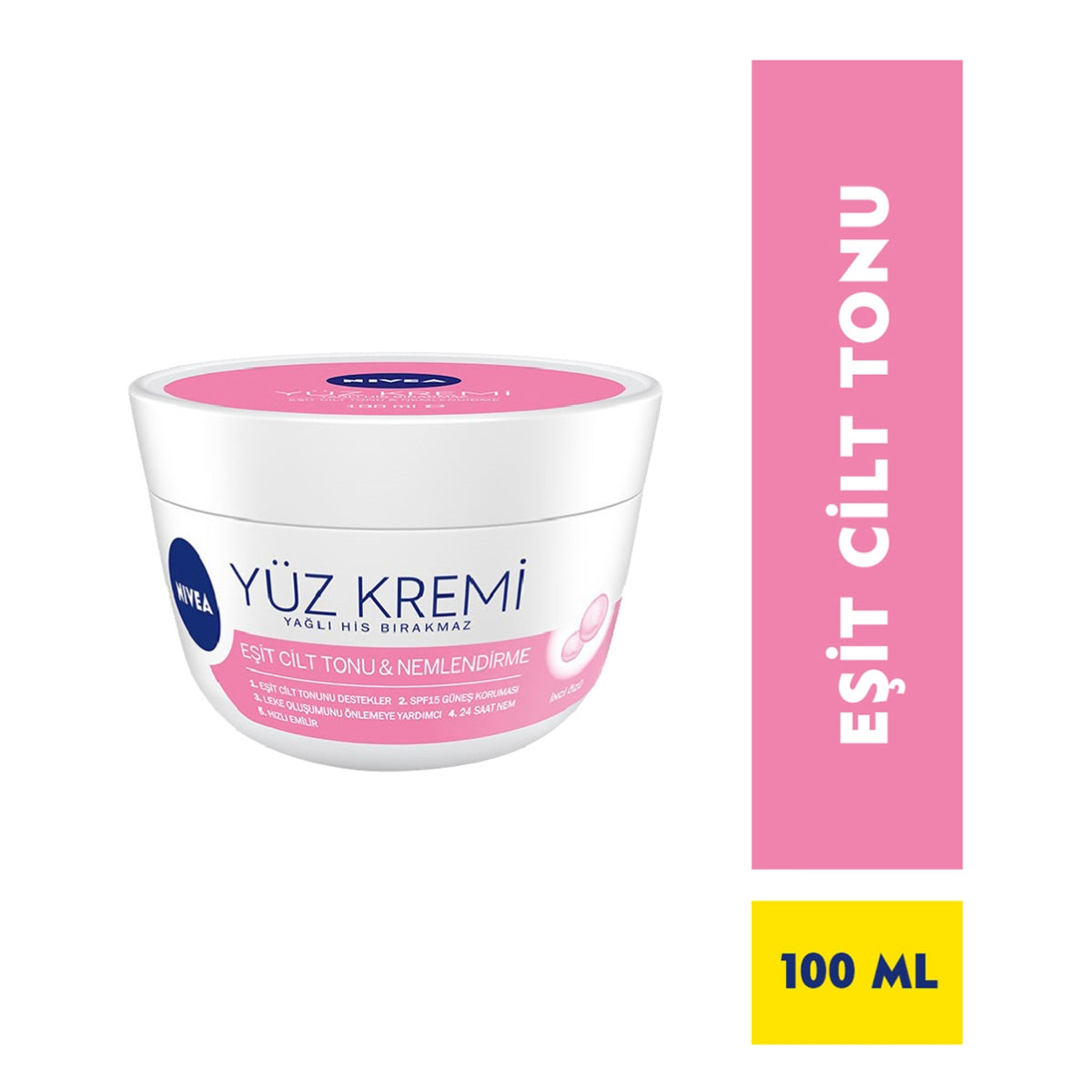 Yüz Kremi Eşit Cilt Tonu&Nemlendirme 100 ml