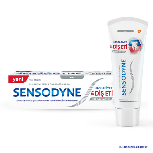 Hassasiyet ve Diş Eti Beyazlatıcı Diş Macunu 75 ml