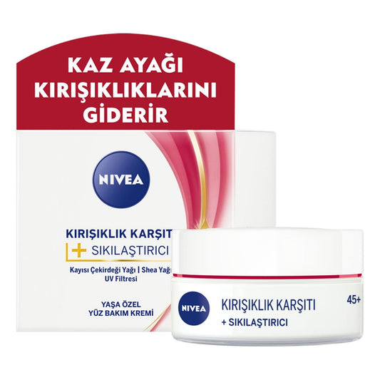 Kırışıklık Karşıtı + Sıkılaştırıcı Yaş: 45+ 50 ml