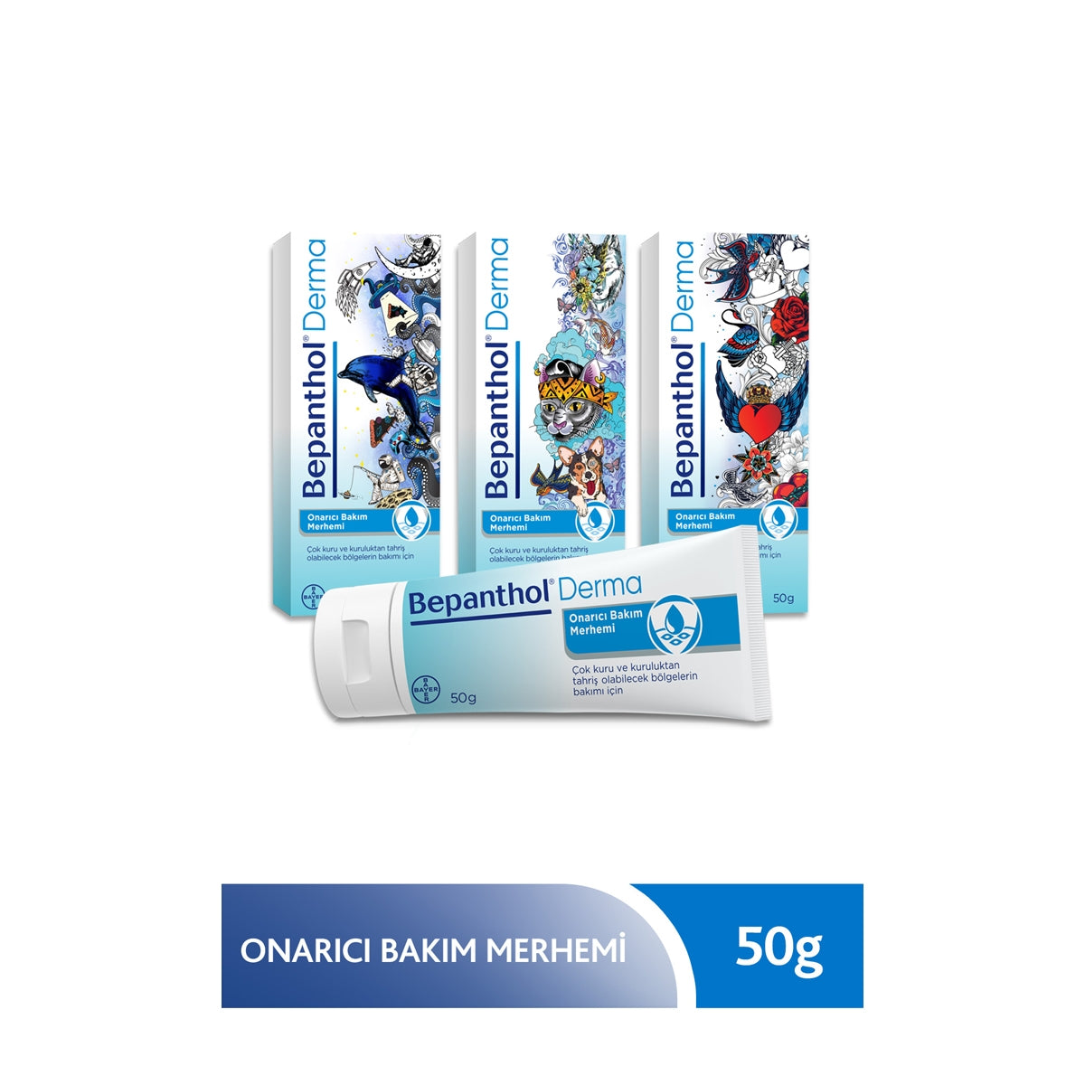 Derma Onarıcı Bakım Merhemi 50 gr