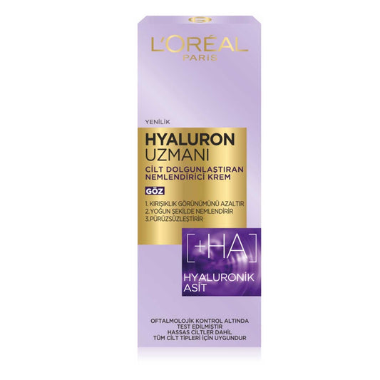 Hyaluron Uzmanı Göz Kremi 15 ml