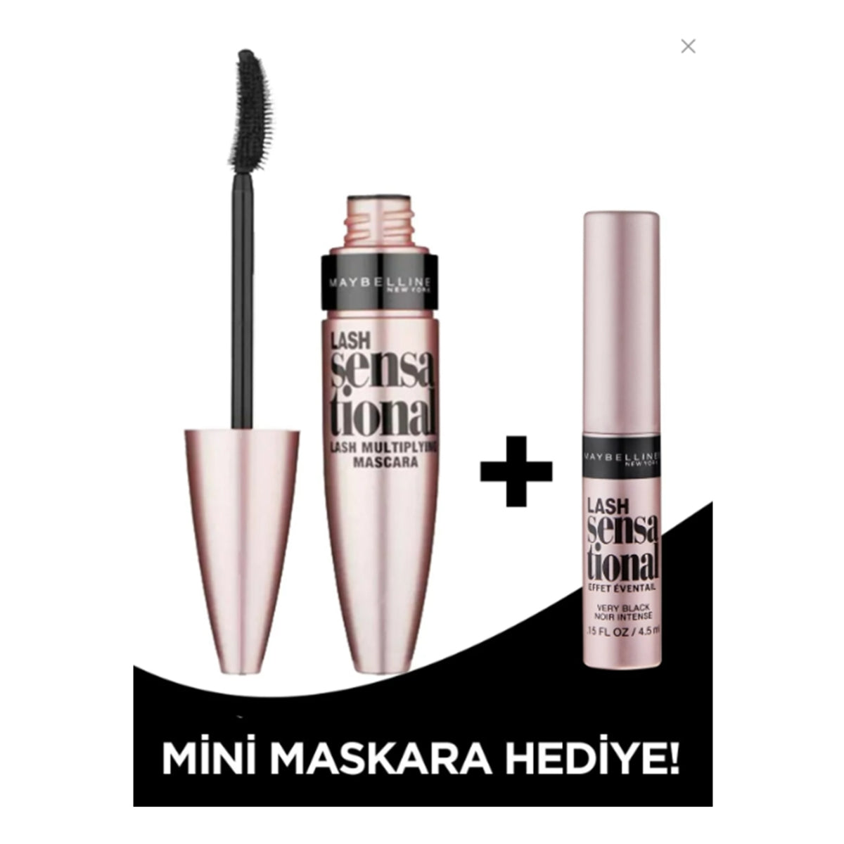 Lash Sensational Maskara + Lash Sensational Mini Maskara Set